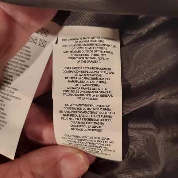 Michael Kors charcoal Down Puffer coat sz XS S NWT MSRP $229 - Picture 10 of 15